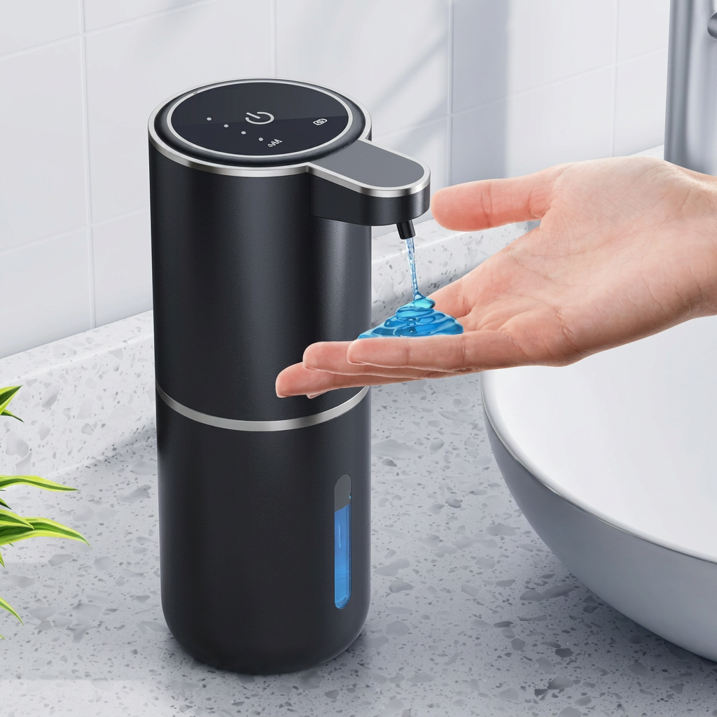 Dispensador automático de jabón