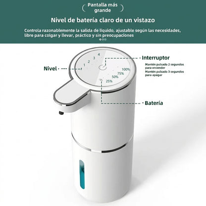 Dispensador automático de jabón