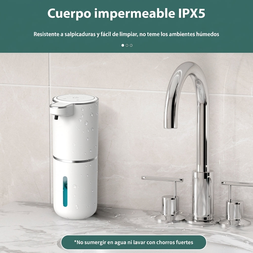 Dispensador automático de jabón