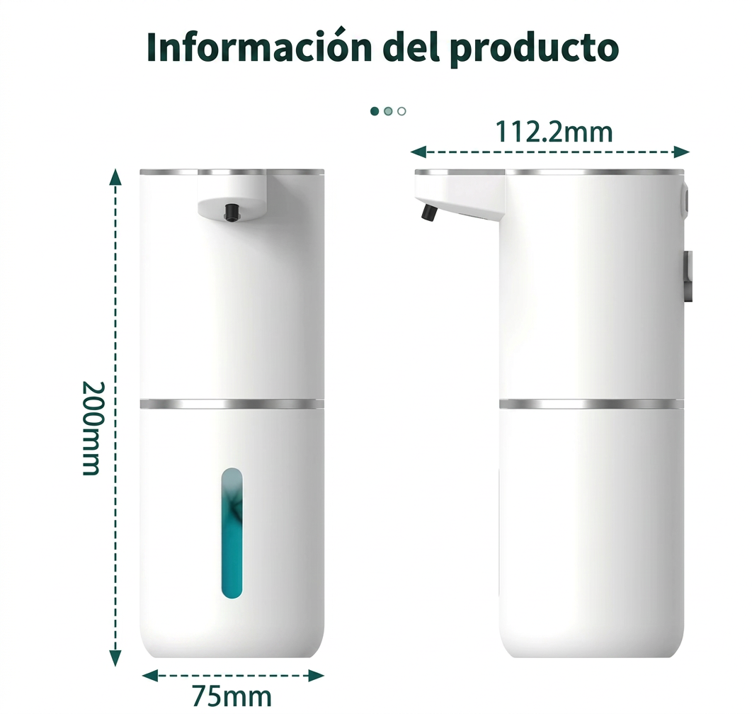 Dispensador automático de jabón