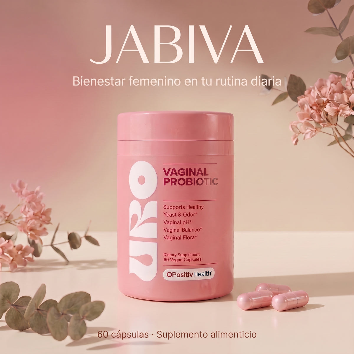 🌸 JABIVA — Vuelve a sentirte cómoda contigo misma (60 Cápsulas)
